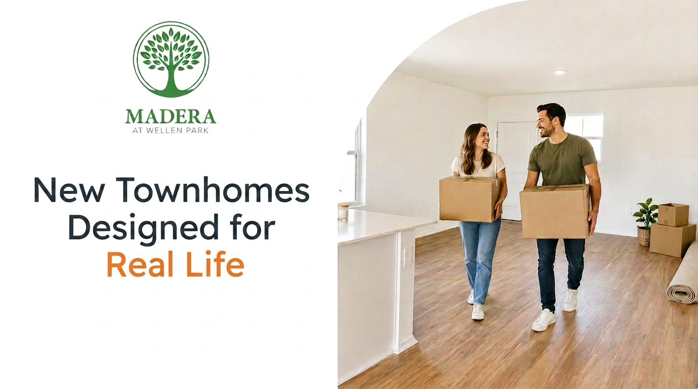 Madera at Wellen Park — new townhomes by SimplyDwell Homes in Venice, FL